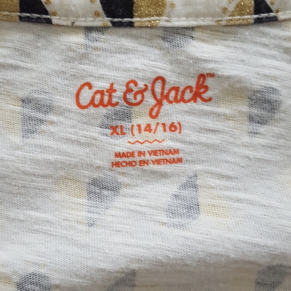 ▪︎Cat and Jack▪︎Girl's Dress with Shimmery Hearts - Picture 5 of 6